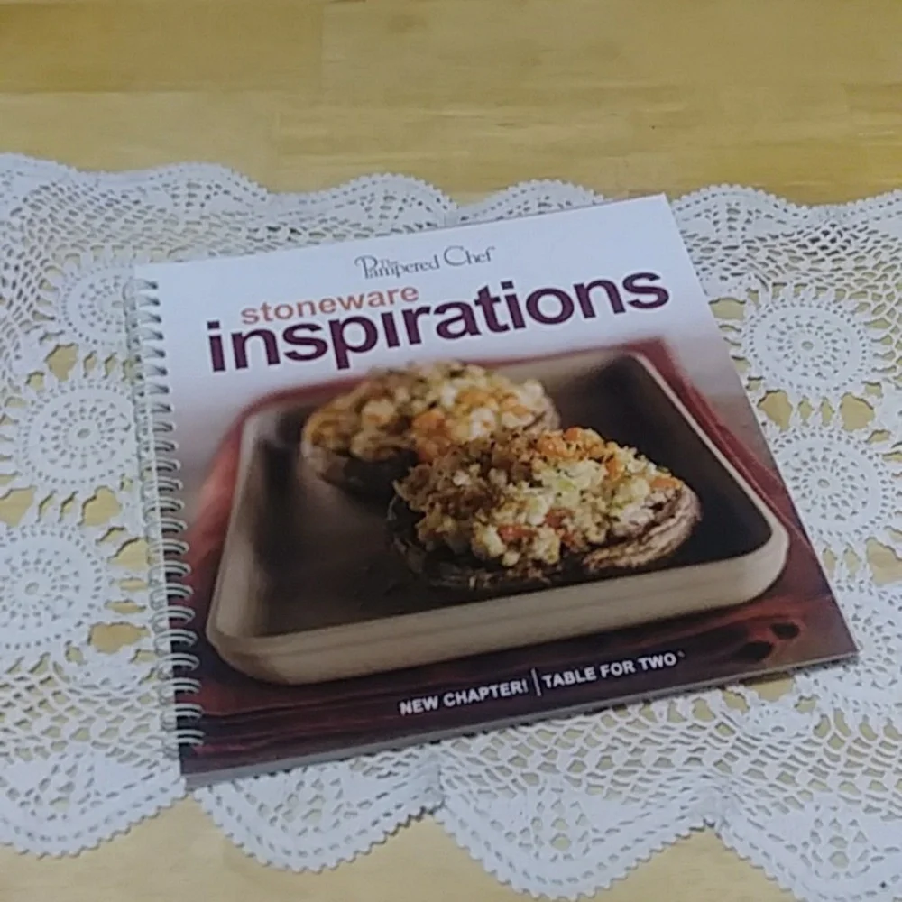 Pampered Chef Stoneware Inspirations Cookbook